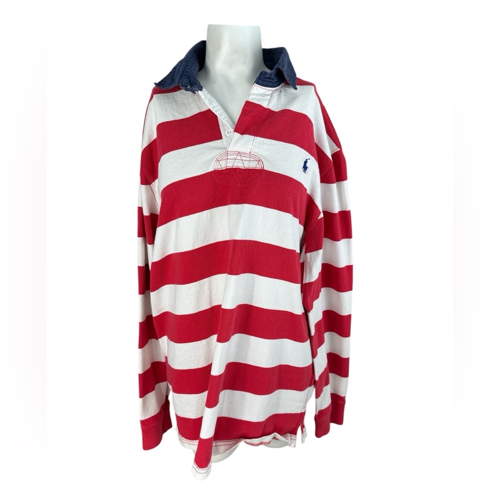 Ralph Lauren Striped Rugby Polo